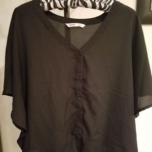 Black Old Navy top